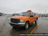 2002 FORD F250 2WD PICK UP TRUCK, 084435 MILES ON ODO, 8800 GVW, FORD 8 CYL