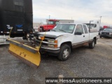 1998 CHEVROLET 1500 4WD PICK UP TRUCK, 155615 MILES ON OD, GMC VORTEX V8, G