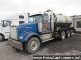 2007 WESTERN STAR RESIDUAL WASTE TANK TRUCK, TITLE BRANDED NOT ACTUAL MILES