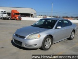 2010 CHEVROLET IMPALA 4 DR SEDAN, 99411 MILES ON OD, 4756 GVW, GM 6 CYL ENG