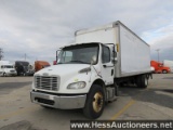2016 FREIGHTLINER M2 26' BOX TRUCK, REBUILT SALVAGE TITLE,  HESS REPORT IN