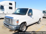2012 FORD 2 PASSENGER VAN, 201617 MILES ON OD, 86000 GVW, FORD V8 4.6L ENG,