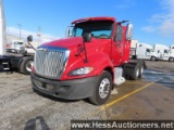 2014 INTERNATIONAL PROSTAR + DIAMOND RENEW T/A DAYCAB,HESS REPORTS IN PHOTO