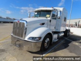 2012 PETERBILT 386 T/A SLEEPER, 820446 MILES ON OD, 52000 GVW, DETROIT, 6CY