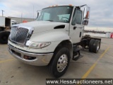 2011 INTERNATIONAL 4400 CAB CHASSIS, 114497 MILES ON ODO, 33000 GVW, MAXXIF