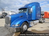 2014 PETERBILT 386 GLIDER T/A SLEEPER, HESS REPORTS IN PHOTOS,642648 MILES