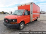 2007 GMC 3500 BOX TRUCK, 113144 MILES ON ODO, 10000 GVW, GM ENGINE, 8 CYL,