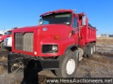 2011 INTERNATIONAL PAYSTAR T/A STEEL DUMP TRUCK, ECM 81632, 81573 MILES ON