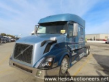 2011 VOLVO VNL T/A SLEEPER, 918710 MILES ON OD, ECM 918710, 51200 GVW, VOLV