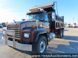 1999 MACK RD688S T/A STEEL DUMP, 242290 MILES ON ODO, ECM 242023, 58400 LB