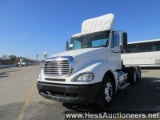 2007 FREIGHTLINER COLUMBIA T/A DAYCAB,HESS REPORT IN PHOTOS,  530618 MILES