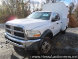 2012 DODGE 4500 PICKUP, NON-RUNNER, 16000 GVW, CUMMINS 6 CYL ENG, 5 PASSENG
