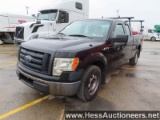 2010 FORD F150 4WD PICKUP, 126944 MILES ON OD, 7000 GVW, FORD 4.6L V8 ENG,