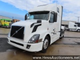 /2017 VOLVO VNL670 T/A SLEEPER, HESS REPORT IN PHOTOS,  536800 MILES ON ODO