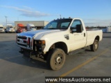 2009 FORD F250 3/4 TON 4WD PICKUP, 286951 MILES ON OD, 9000 GVW, FORD 8 CYL