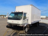 2000 MITSUBISHI S/A BOX TRUCK, 192707 MILES ON OD, 17995 GVW, MITSUBISHI 6