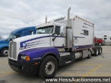 2005 KENWORTH T600 TRI-AXLE SLEEPER,  HESS REPORT IN PHOTOS, 146335 MILES O