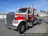 2014 PETERBILT 388 FLATTOP T/A SLEEPER, TITLE DELAY, HESS REPORTS IN PHOTOS