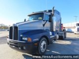 1993 KENWORTH 660 T/A SLEEPER, 875653 MILES ON ODO, CAT, 490 HP, ENG BRAKE,