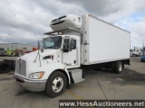 2011 KENWORTH T170 S/A BOX TRUCK, ECM 316395, 4504 MILES ON OD, 26000 GVW,
