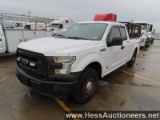 2015 FORD F150 1/2 TON PICKUP TRUCK, TITLE DELAY, 271261 MILES ON OD, 6100
