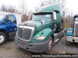 2016 INTERNATIONAL PROSTAR + 122 6 X 4 T/A SLEEPER, NONRUNNER, 490,000 MILE