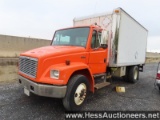 2002 FREIGHTLINER FL70 BOX TRUCK, 514028 MILES ON OD, 33000 GVW, 10380 UNLA