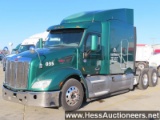 2017 PETERBILT 579 T/A SLEEPER, HESS REPORTS IN PHOTOS,509371 MILES ON OD,