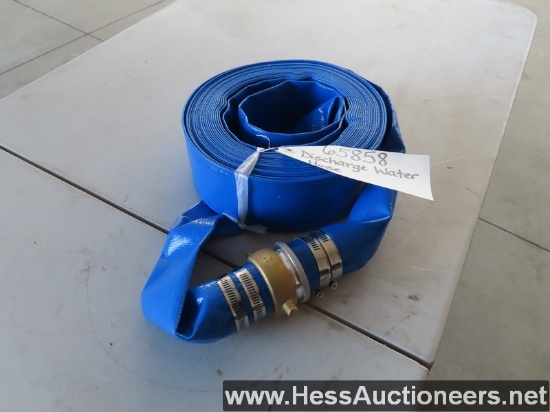 2023 2" X 50' DISCHARGE WATER HOSE, STOCK # 65858
