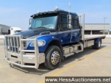 2019 FREIGHTLINER S/A FLATBED TRUCK,HESS REPORT IN PHOTOS,  49600 MILES ON