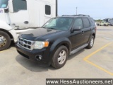2009 FORD ESCAPE XLT 4WD CROSSOVER, 269660 MILES ON OD, 4680 GVW, V6 3.0L E