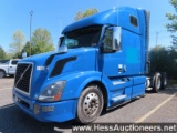 2014 VOLVO  VNL 64T670 T/A SLEEPER, TITLE DELAY, 1173237 MILES ON OD, 51200