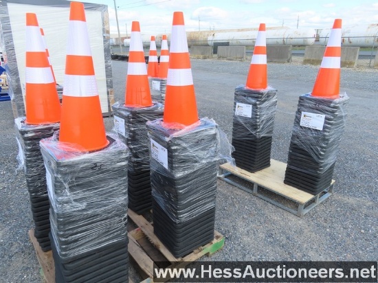 2023 UNUSED GREATBEAR QUANTITY OF 25 SAFETY HIGHWAY CONES, STOCK # 67225