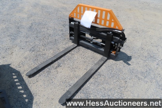 NEW 2023 WOLVERINE PALLET FORK HYDRAULIC ADJUSTABLE, 48"LONG, CLASS 2, 1 1/