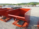 2 CY SELF DUMPING HOPPER WITH FORK POCKETS, STOCK # 67691
