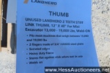 NEW 2023 LAND HERO 2 TEETH STIFF LINK THUMB, 12