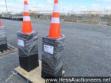 2023 UNUSED GREATBEAR QUANTITY OF 25 SAFETY HIGHWAY CONES, STOCK # 67223