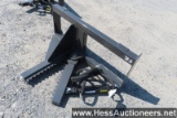 NEW 2023 LAND HONOR POST PULLER SKIDSTEER ATTACHMENT, STOCK # 68331