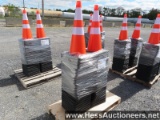 2023 UNUSED GREATBEAR QUANTITY OF 50 SAFETY HIGHWAY CONES, STOCK # 67234