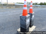 2023 UNUSED GREATBEAR QUANTITY OF 25 SAFETY HIGHWAY CONES, STOCK # 67224
