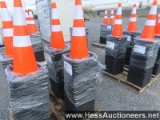 2023 UNUSED GREATBEAR QUANTITY OF 25 SAFETY HIGHWAY CONES, STOCK # 67231