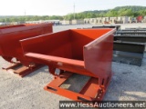 2 CY SELF DUMPING HOPPER WITH FORK POCKETS, STOCK # 67693