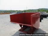 3 CY SELF DUMPING HOPPER WITH FORK POCKETS, STOCK # 67756
