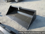 78 INCH BUCKET WITH SINGLE BLADE, STOCK # 67720
