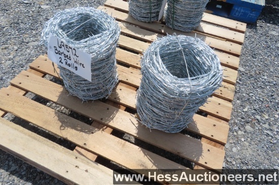 NEW 2023 BARBED WIRE FENCING, 2 ROLLS