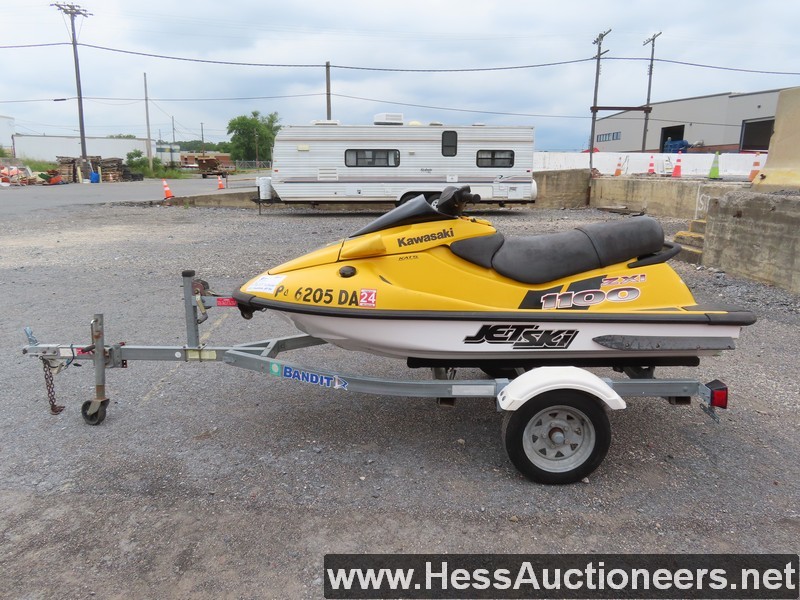 2001 KAWASAKI ZX1 1100 JET SKI, 2001 BANDIT | Proxibid