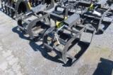 2024 MID-STATE 72'' DOUBLE CYCLINDER E-SERIES ROOT GRAPPLE SKID STEER ATTACHMENT