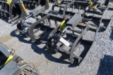 2024 MID-STATE 72'' DOUBLE CYLINDER E-SERIES ROOT GRAPPLE SKID STEER ATTACHMENT