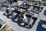 2024 MID-STATE 68'' DOUBLE CYLINDER E-SERIES ROOT GRAPPLE SKID STEER ATTACHMENT
