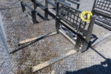 2024 MID-STATE 48'' HYDRAULIC FORK POSITIONER SET SKID STEER ATTACHMENT